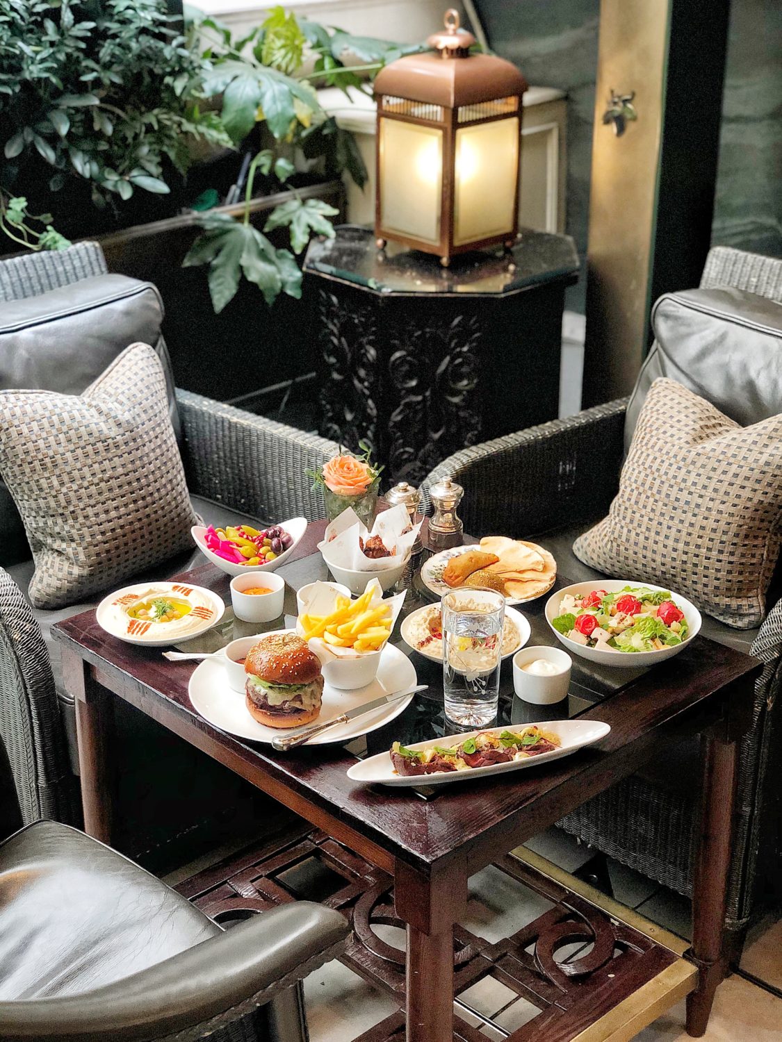Dine Alfresco at The Garden Room, The Lanesborough, London The