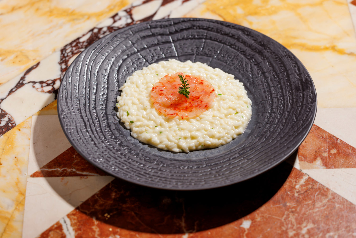 The Recipe: Brown Butter Risotto with Lemon and Red Prawn Tartare ...