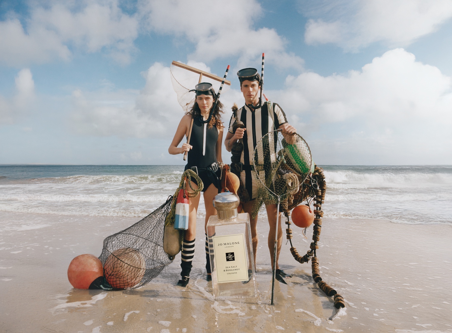 Jo Malone Campaign on the beach