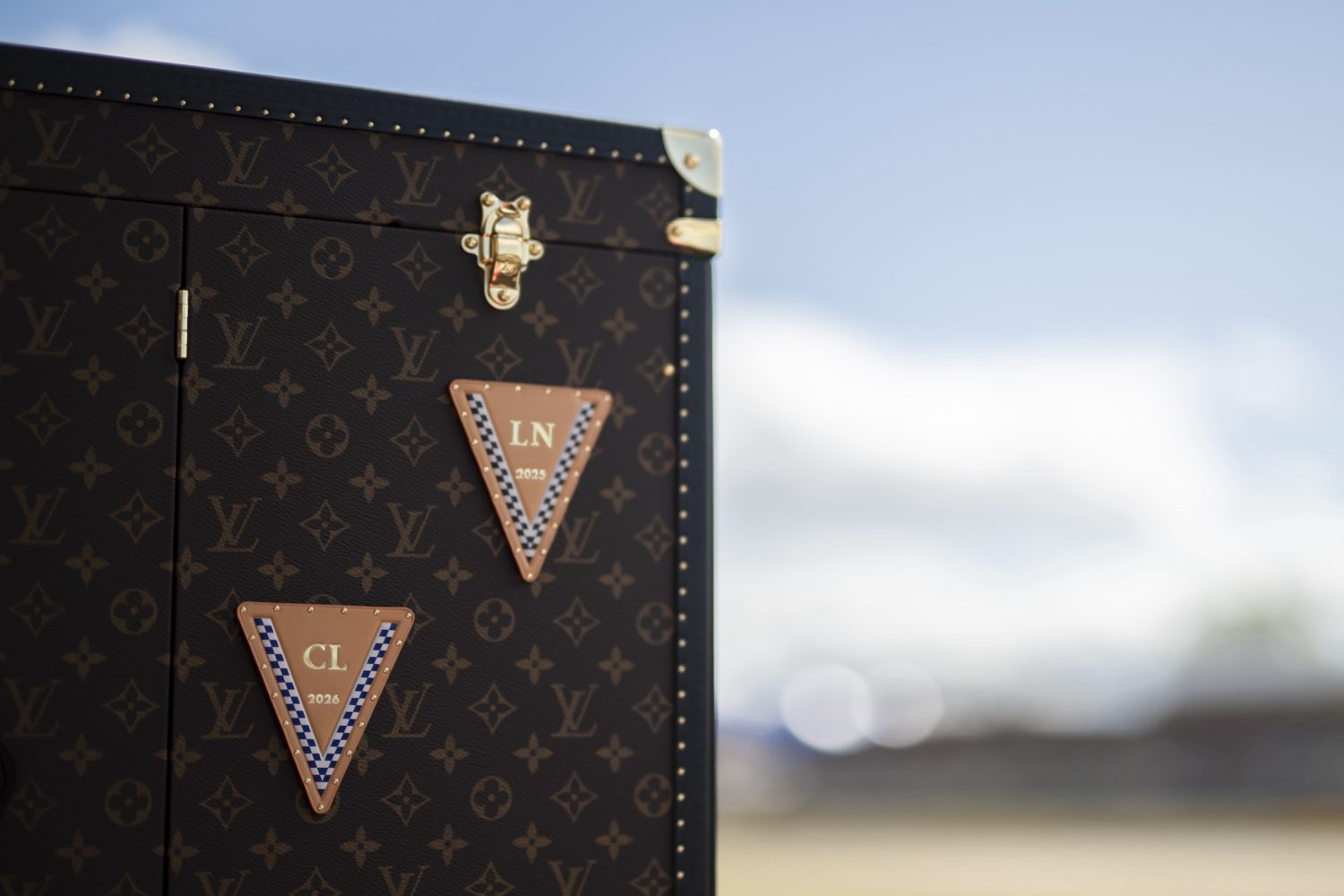 Louis Vuitton Formula 1 trophy trunk