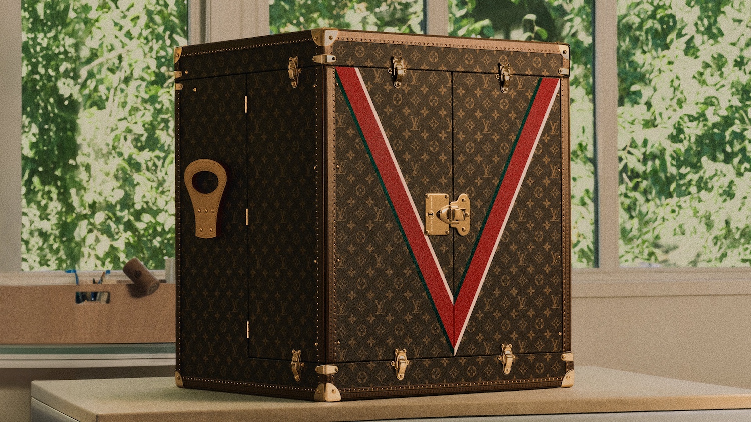 Vintage cars taking part in the Louis Vuitton Dolomites Classic Run 2026
Louis Vuitton Trunk