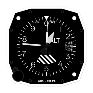 Condell Medical Center Heliport (02IS) Altimeter Stickers