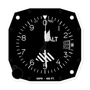 State Police Area Iii Heliport (05PN) Altimeter Stickers