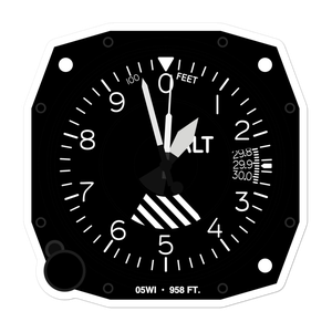 Ames Private Airport (05WI) Altimeter Stickers