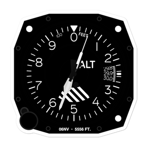 Silver Creek Airport (06NV) Altimeter Stickers