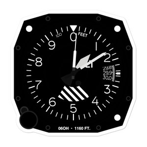 Hal Joy Airfield (06OH) Altimeter Stickers