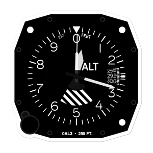 Hospital Pad Heliport (0AL3) Altimeter Stickers