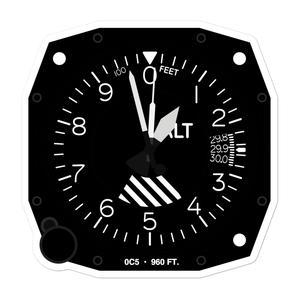 Canadian Lakes Airport (0C5) Altimeter Stickers