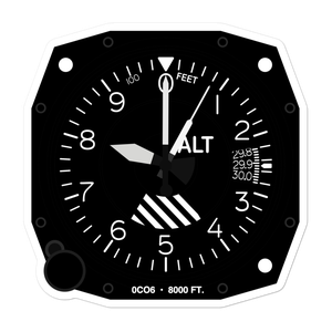 Flying M & M Ranch Airport (0CO6) Altimeter Stickers