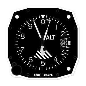 Century Helicopters Heliport (0CO7) Altimeter Stickers