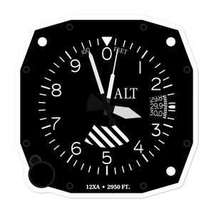 Wood Farm Airfield (12XA) Altimeter Stickers
