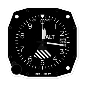 Outlaw Flyers Airport (16XS) Altimeter Stickers