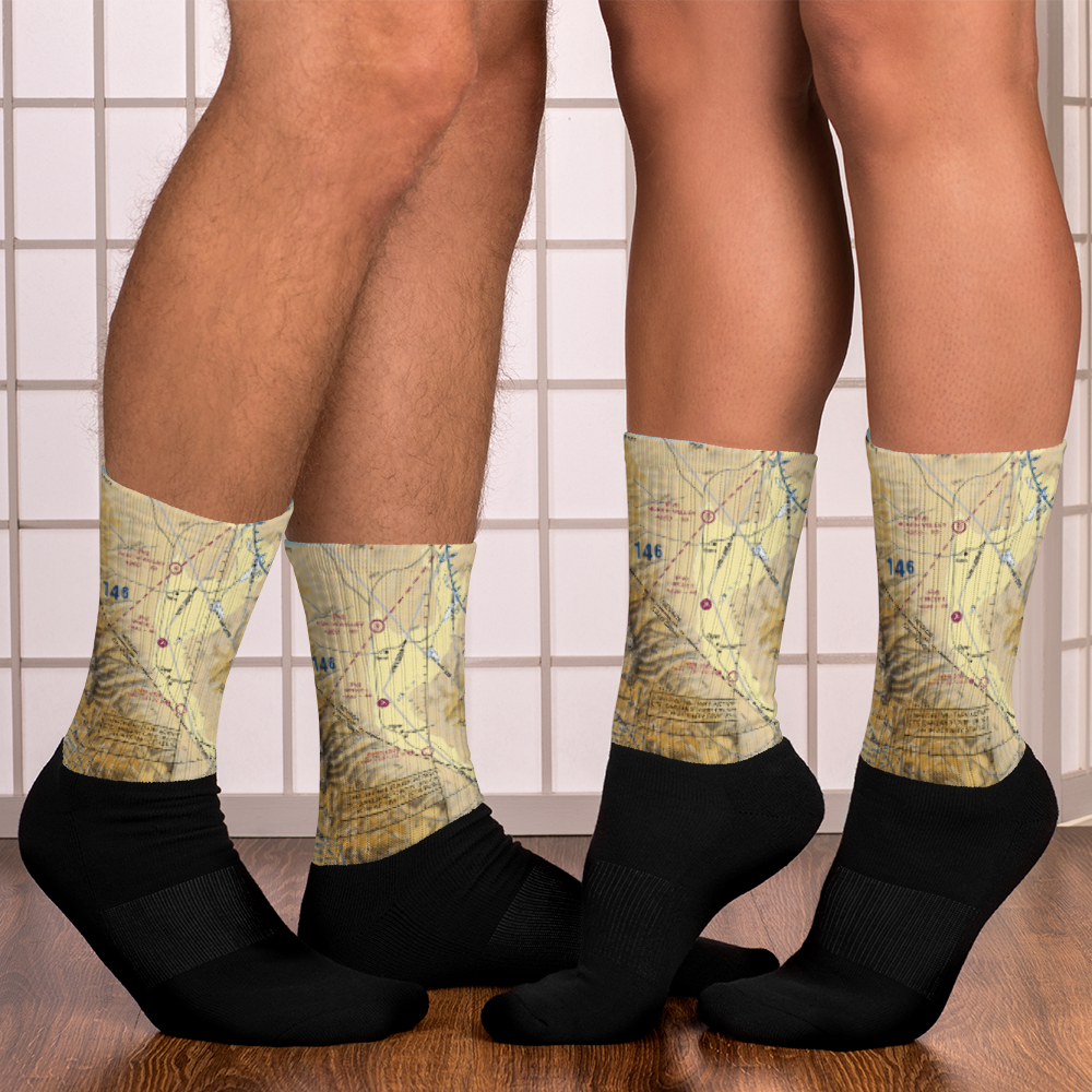 Circle L Ranch Airport (NV27) VFR Sectional Socks 