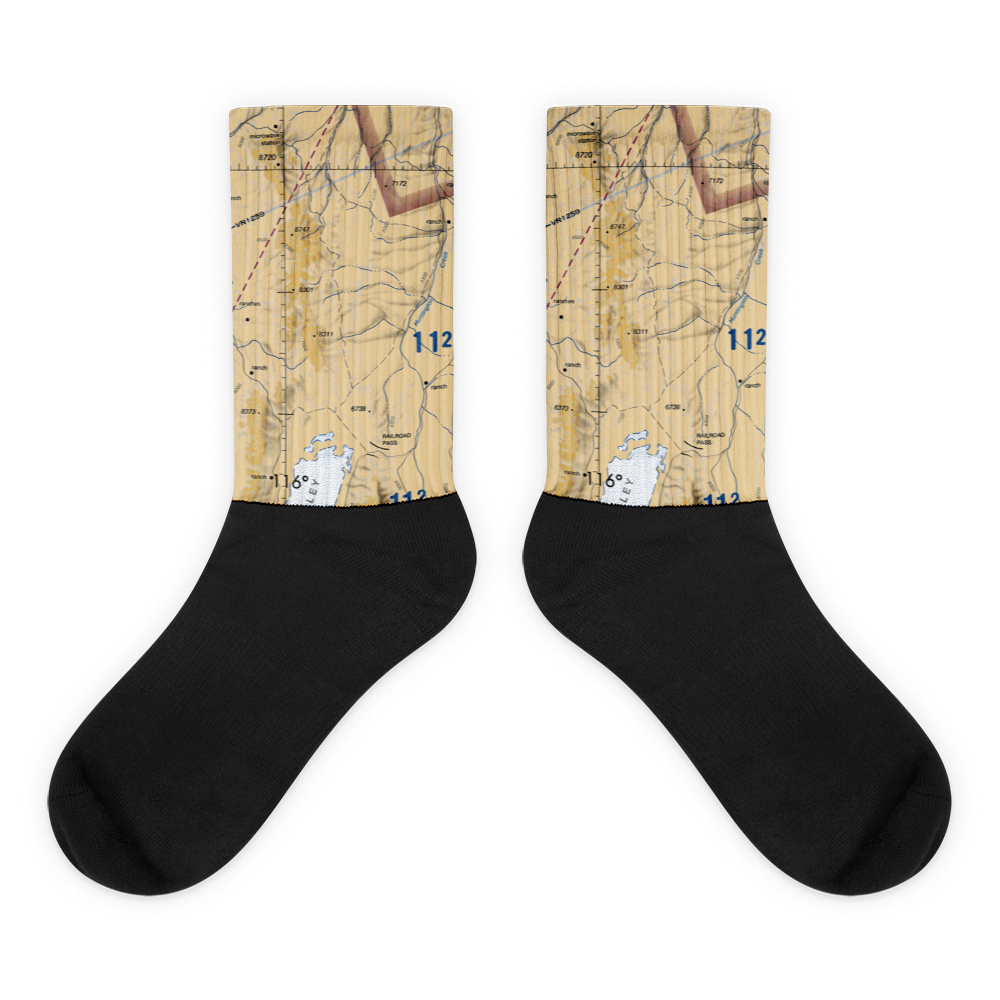 Red Rock Ranch Airport (NV22) VFR Sectional Socks 