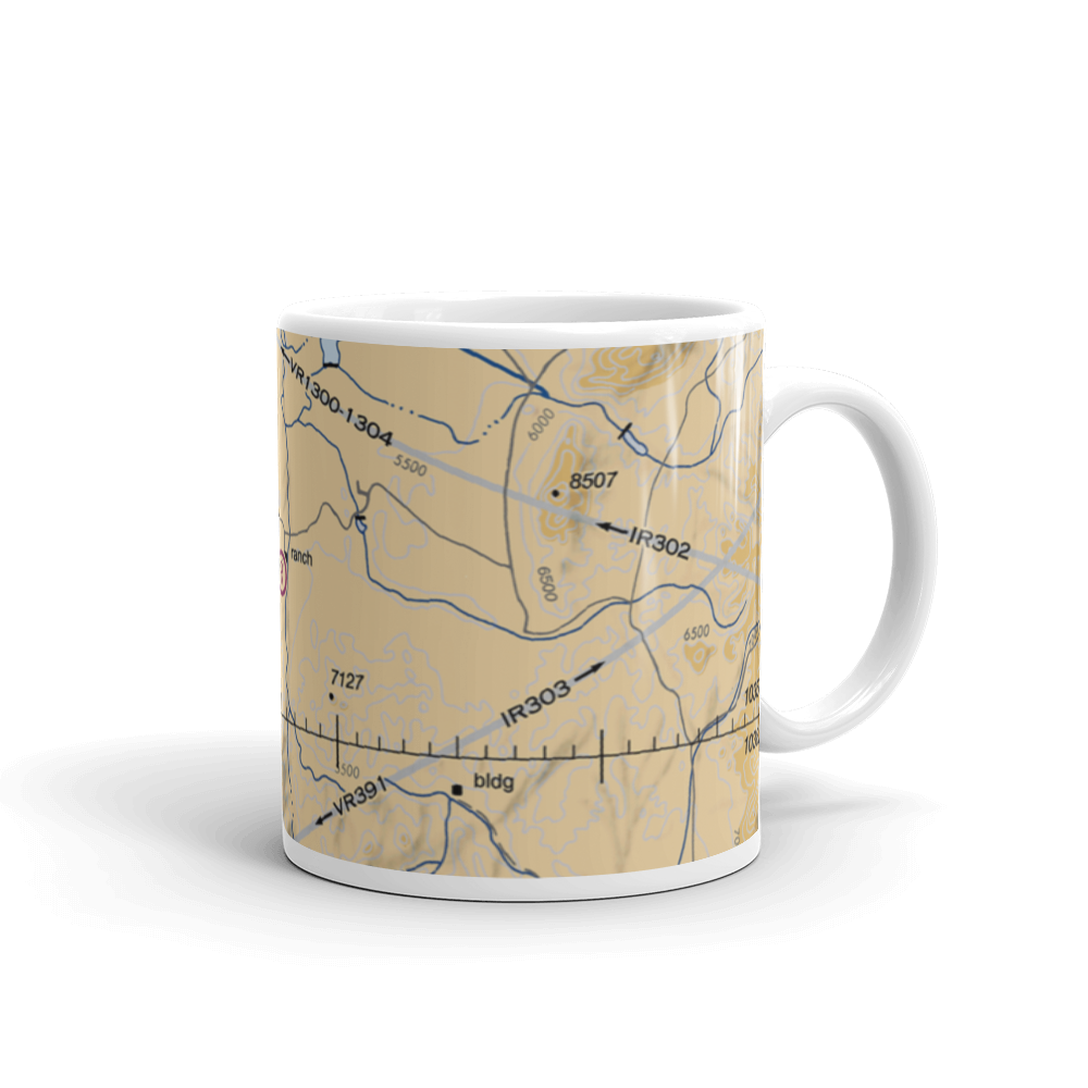 I-L Ranch Airport (NV12) VFR Sectional  Mug 