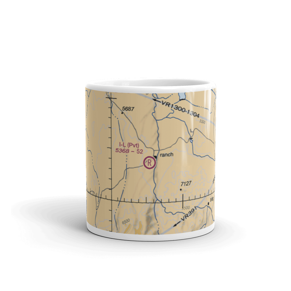 I-L Ranch Airport (NV12) VFR Sectional  Mug 