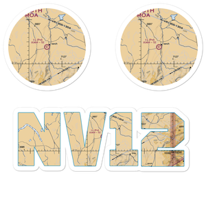 I-L Ranch Airport (NV12) VFR Sectional Sticker Pack