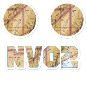 O'Toole Ranch Airport (NV02) VFR Sectional Sticker Pack