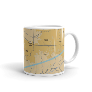 High Lonesome Airport (NM91) VFR Sectional  Mug