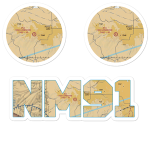 High Lonesome Airport (NM91) VFR Sectional Sticker Pack