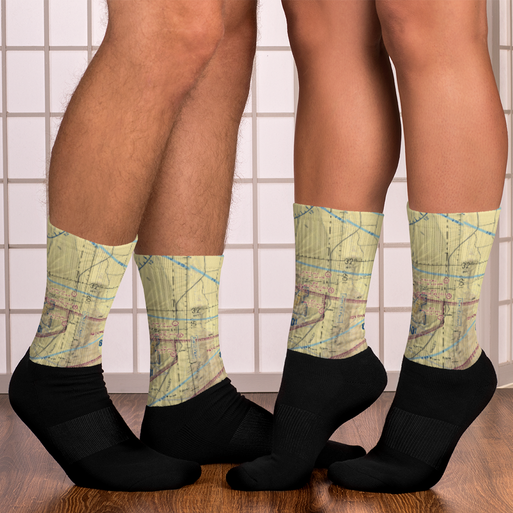 Amigos Del Cielo Airport (NM90) VFR Sectional Socks 