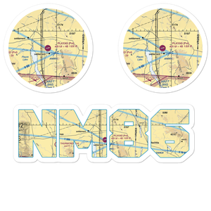 Playas Air Strip (NM86) VFR Sectional Sticker Pack