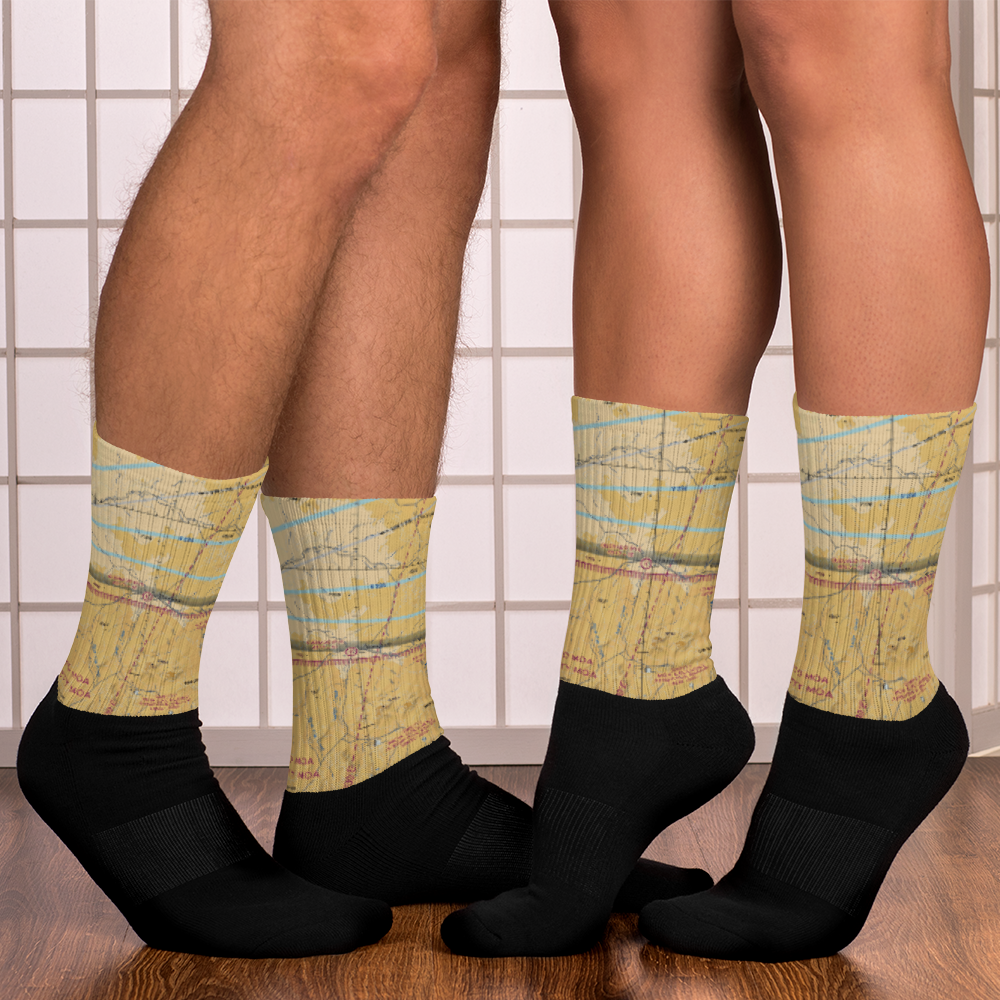 Quemado Airport (NM80) VFR Sectional Socks 