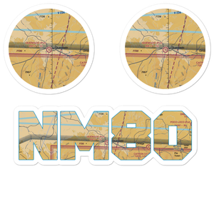 Quemado Airport (NM80) VFR Sectional Sticker Pack