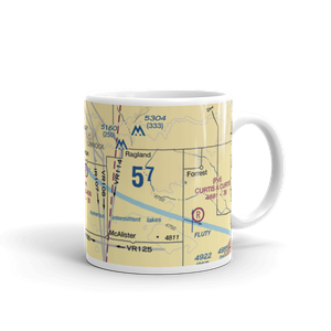 Akin and Akin Airport (NM73) VFR Sectional  Mug