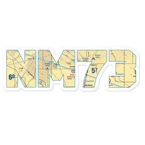 Akin and Akin Airport (NM73) VFR Sectional Sticker