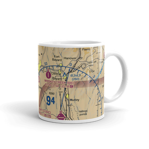 Turner Ridgeport Airport (NM72) VFR Sectional  Mug