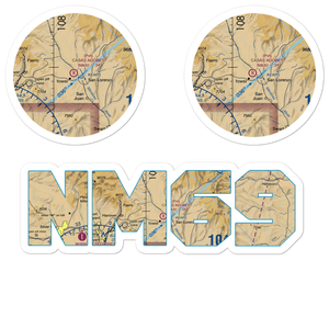 Casas Adobes Airpark (NM69) VFR Sectional Sticker Pack