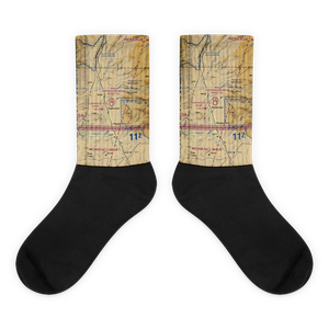 Whitewater Mesa Ranch Airport (NM55) VFR Sectional Socks