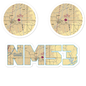 San Miguel Ranch Airport (NM53) VFR Sectional Sticker Pack