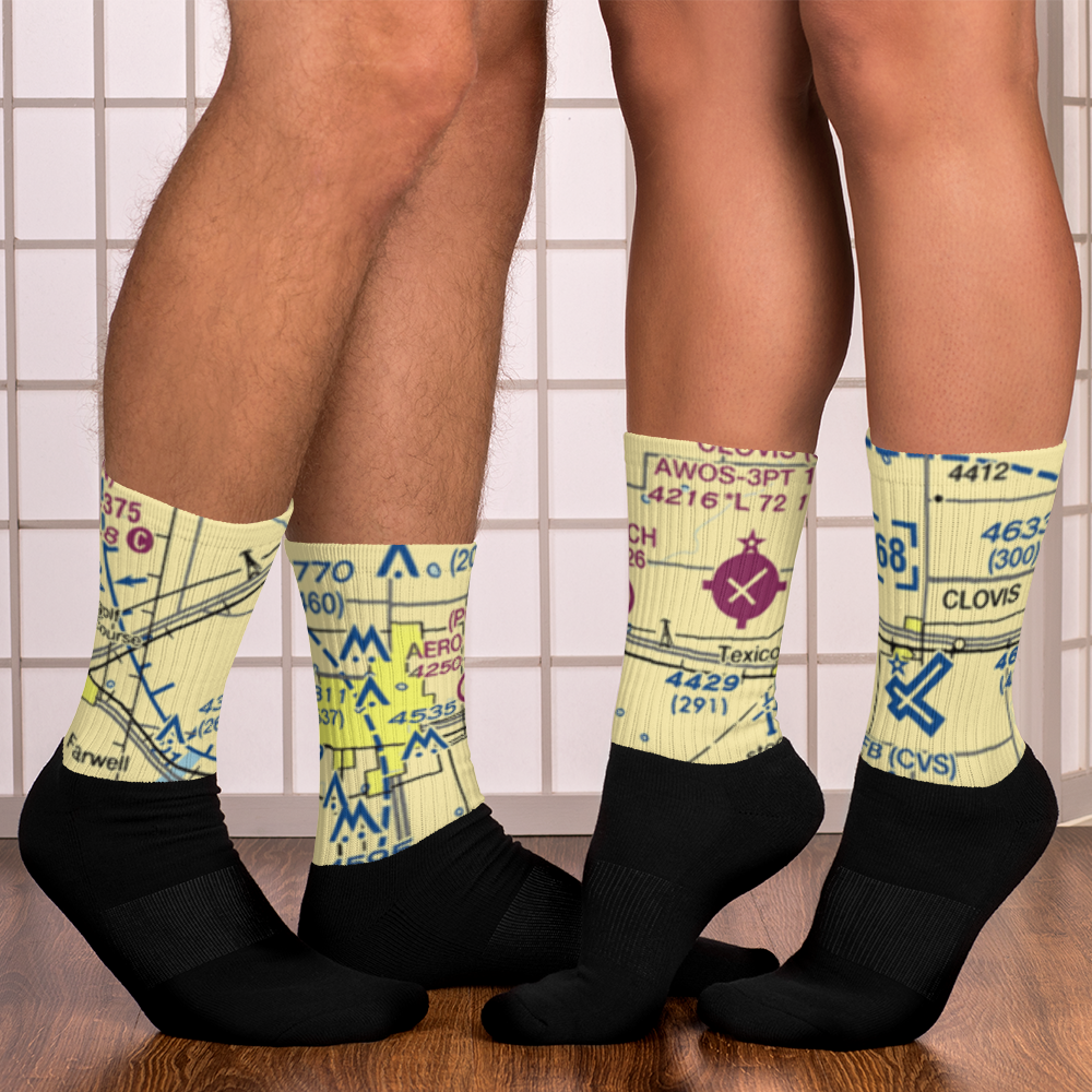 Aero Tech Inc Airport (NM42) VFR Sectional Socks 