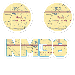 Double V Ranch Airport (NM38) VFR Sectional Sticker Pack