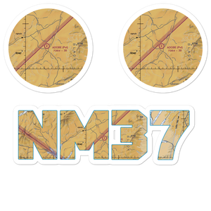Adobe Ranch Private Airport (NM37) VFR Sectional Sticker Pack