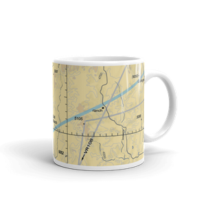 Bell Ranch Headquarters Airport (NM33) VFR Sectional  Mug