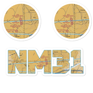Elk Valley Airstrip (NM31) VFR Sectional Sticker Pack