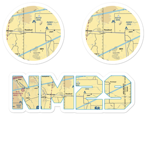 Rosebud Airport (NM29) VFR Sectional Sticker Pack