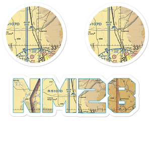 Beckett Farm Airport (NM28) VFR Sectional Sticker Pack