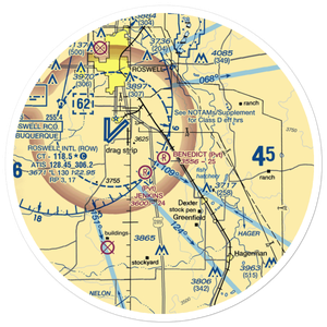 Benedict Airpark (NM20) VFR Sectional Sticker (30 mile)