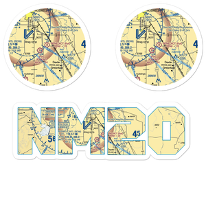 Benedict Airpark (NM20) VFR Sectional Sticker Pack