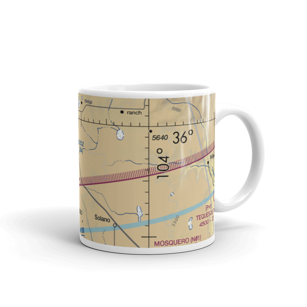 Ray Ranch Airport (NM17) VFR Sectional  Mug 