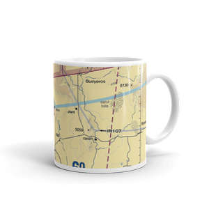 Tequesquite Ranch Airport (NM10) VFR Sectional  Mug