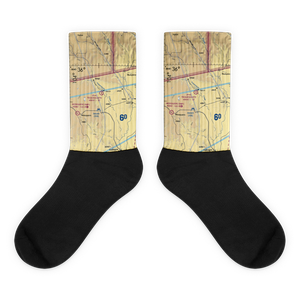 Tequesquite Ranch Airport (NM10) VFR Sectional Socks
