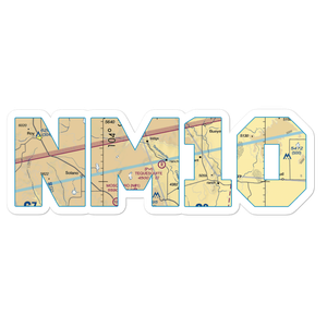 Tequesquite Ranch Airport (NM10) VFR Sectional Sticker