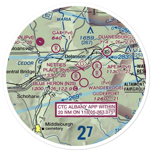 Nettie's Place Airport (NK83) VFR Sectional Sticker (20 mile)