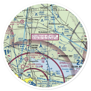 Engineers Airport (NK82) VFR Sectional Sticker (30 mile)