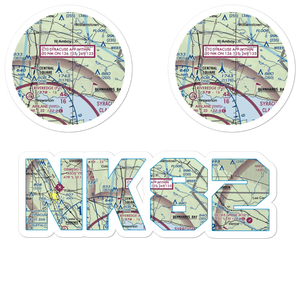 Engineers Airport (NK82) VFR Sectional Sticker Pack